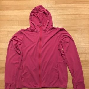 Uniqlo UV Cut Long Sleeve Pink Jacket